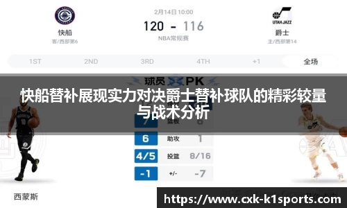 快船替补展现实力对决爵士替补球队的精彩较量与战术分析